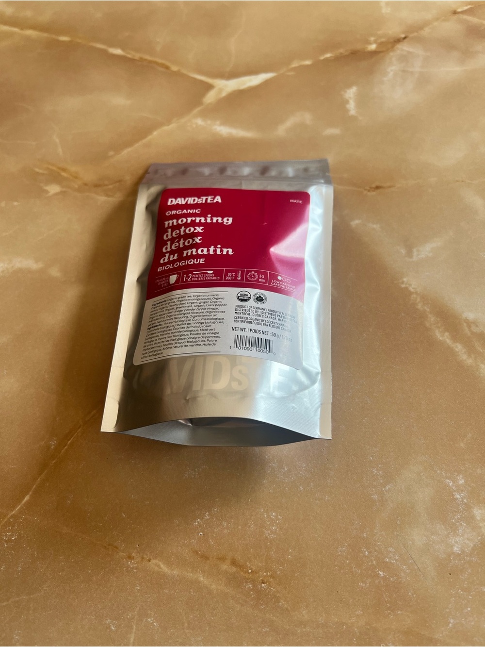 Morning Detox Organic Tea Blend - Pink Packaging